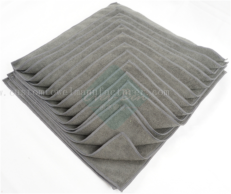 China Custom tea towels manufacturer Bulk Bespoke Black Quick Drying Tea Towels Cloth factory for Philippines Indonesia Malaysia
